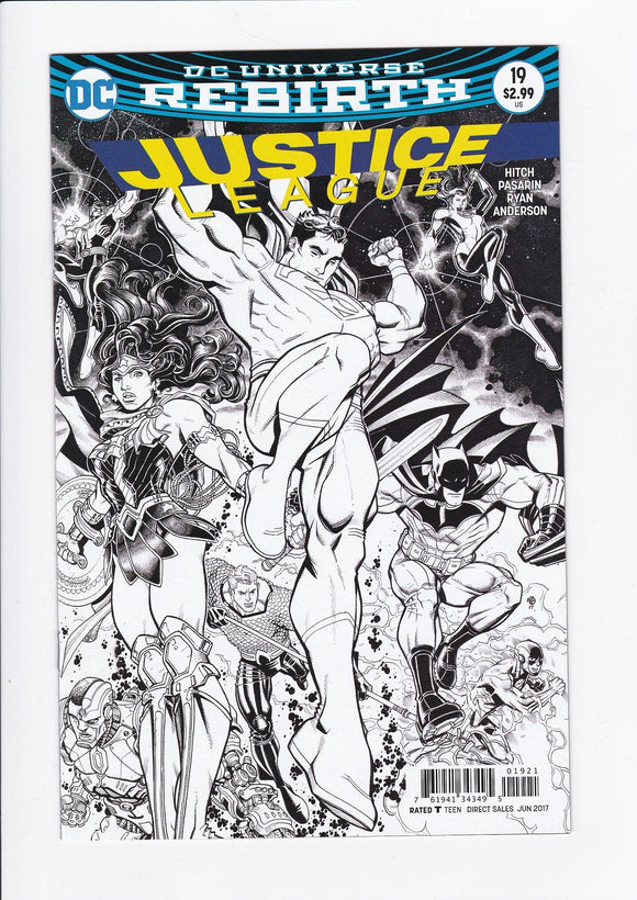 Justice League Vol. 3  # 19  Paquette Variant