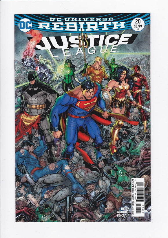 Justice League Vol. 3  # 20  Bradshaw Variant