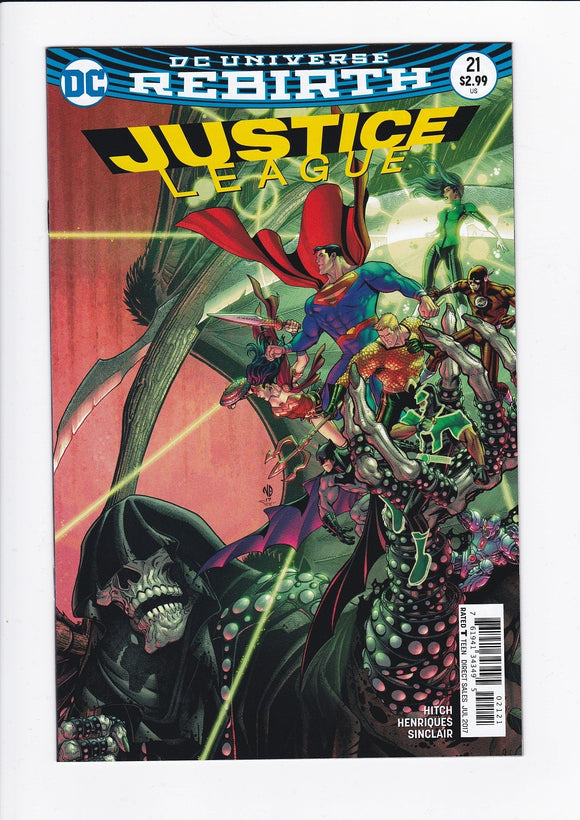 Justice League Vol. 3  # 21  Bradshaw Variant