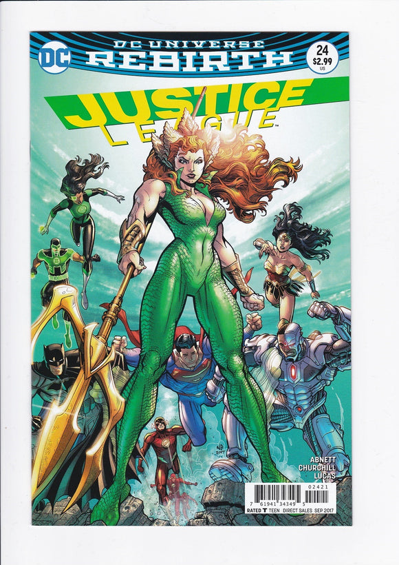 Justice League Vol. 3  # 24  Bradshaw Variant