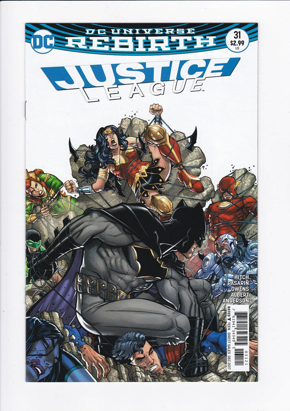 Justice League Vol. 3  # 31  Bradshaw Variant