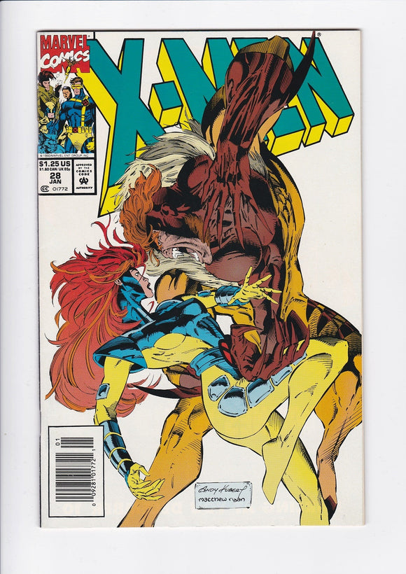 X-Men Vol. 2  # 28  Newsstand