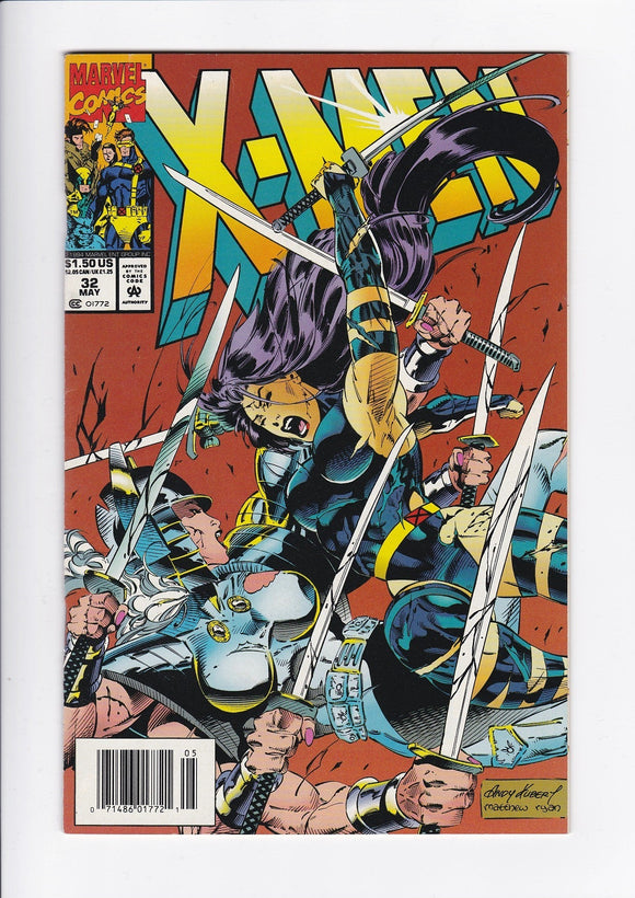 X-Men Vol. 2  # 32  Newsstand