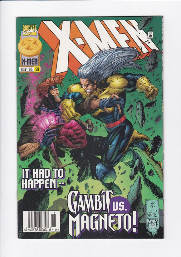 X-Men Vol. 2  # 58  Newsstand