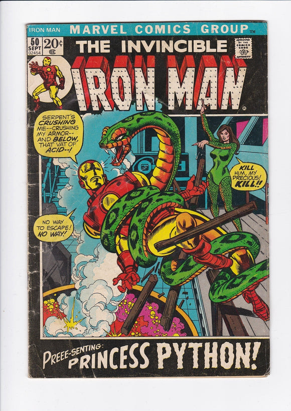 Iron Man Vol. 1  # 50