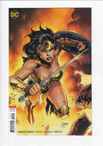Justice League Vol. 4  # 4  Jim Lee Variant