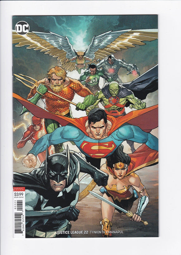 Justice League Vol. 4  # 22  Francis Yu Variant