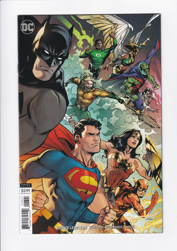 Justice League Vol. 4  # 26  Lupacchino Variant