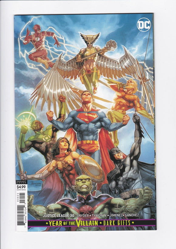 Justice League Vol. 4  # 30  Anacleto Variant