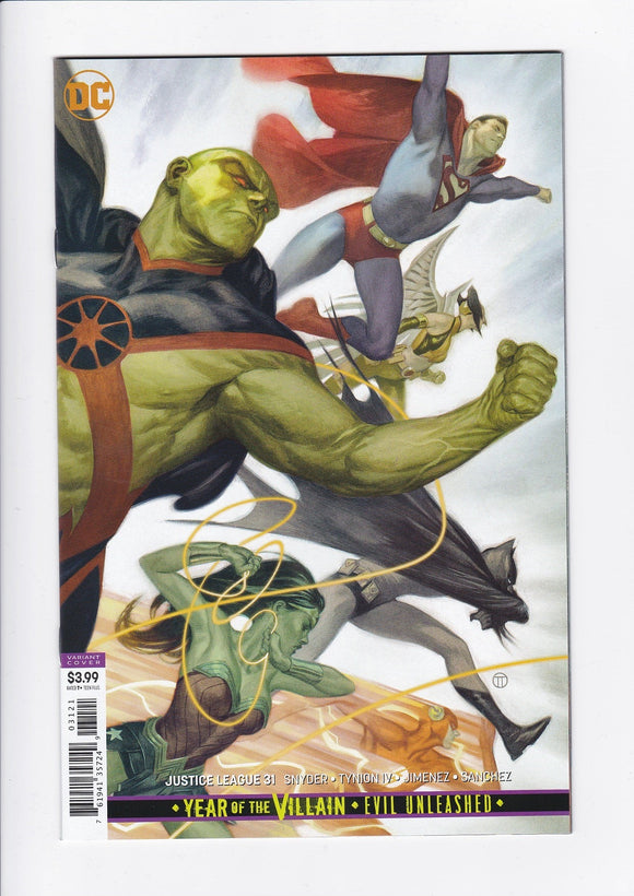 Justice League Vol. 4  # 31  Totino Variant