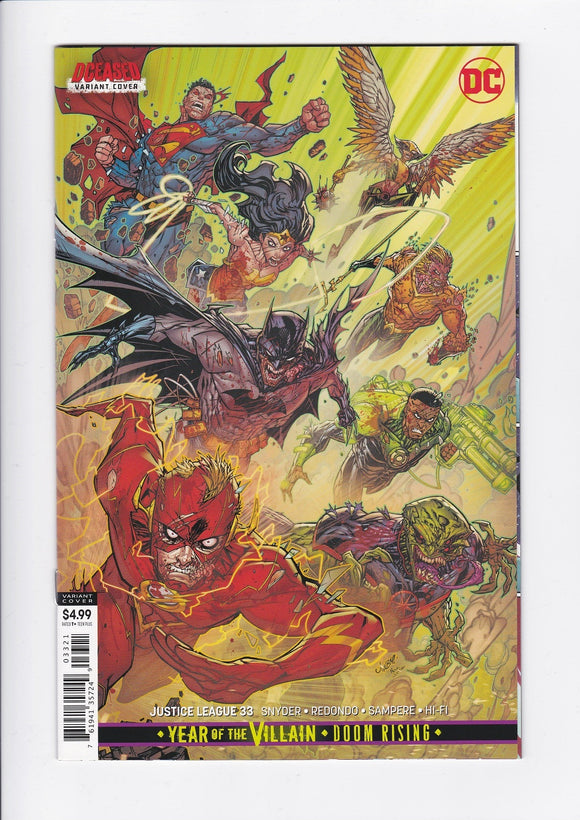Justice League Vol. 4  # 33  Jonboy Meyers Variant