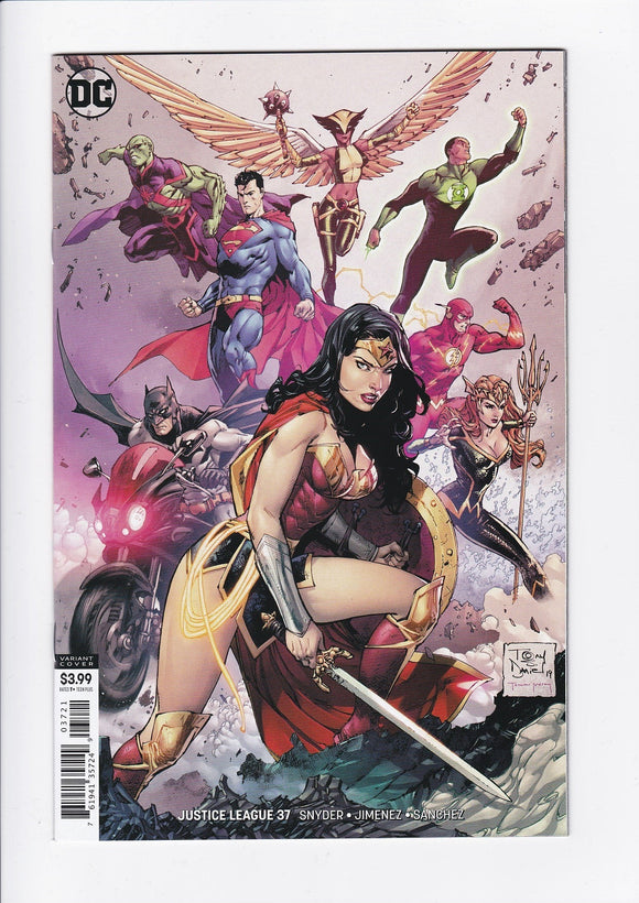 Justice League Vol. 4  # 37  Daniel Variant Variant