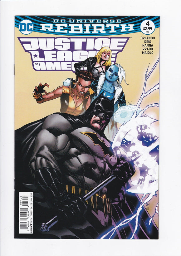 Justice League of America Vol. 5  # 4  Mahnke Variant