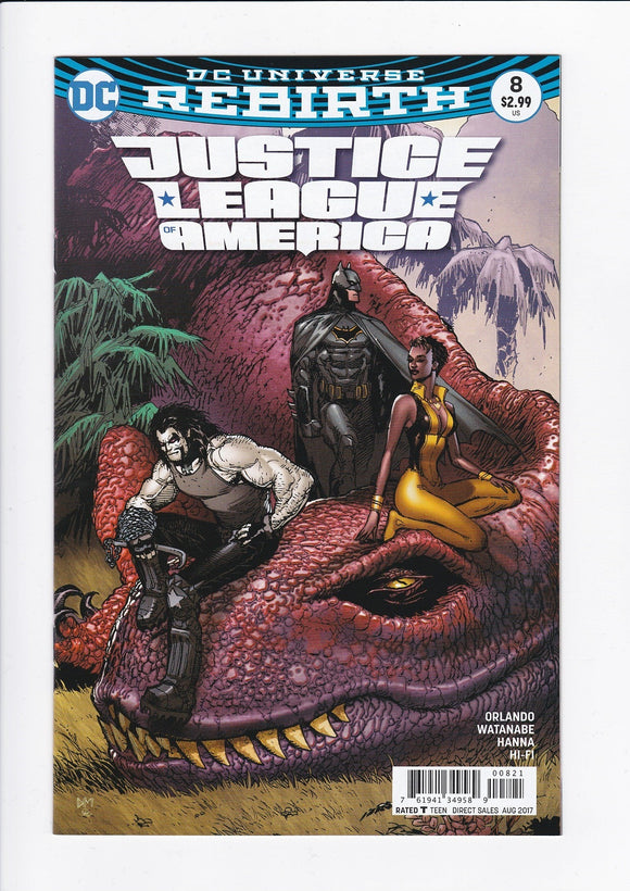 Justice League of America Vol. 5  # 8  Mahnke Variant