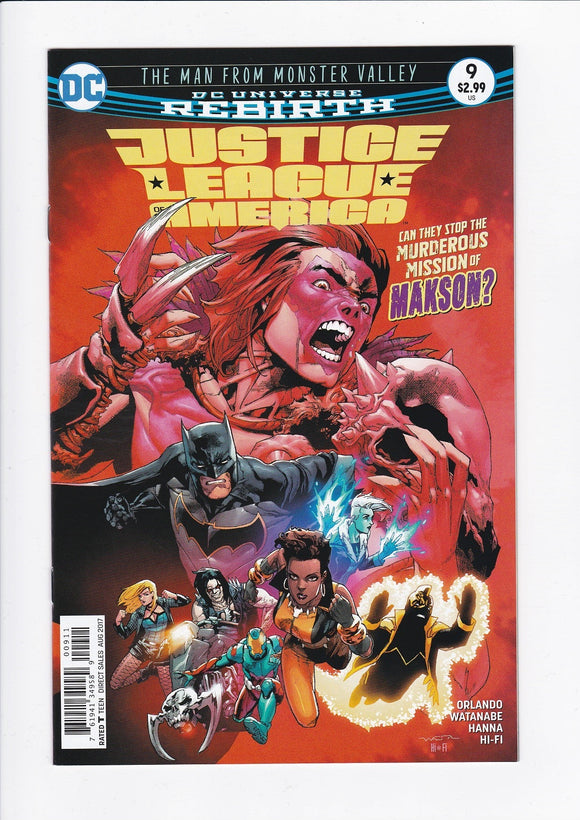 Justice League of America Vol. 5  # 9