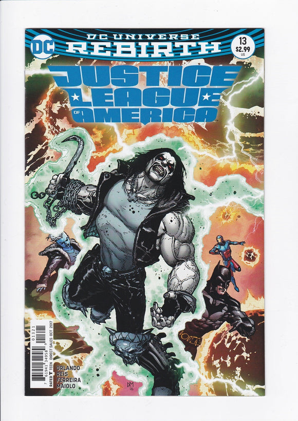 Justice League of America Vol. 5  # 13  Mahnke Variant