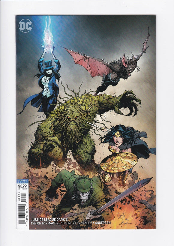 Justice League Dark Vol. 2  # 2  Capullo Variant