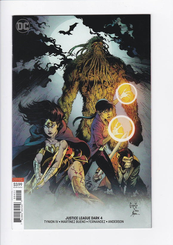 Justice League Dark Vol. 2  # 4  Capullo Variant