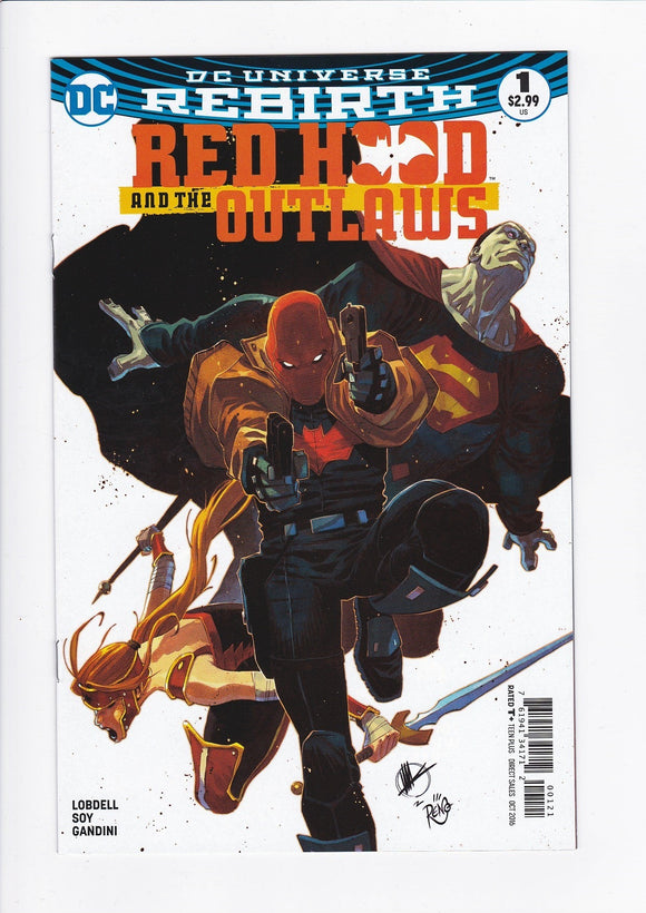 Red Hood and the Outlaws Vol. 2  # 1  Scalera Variant