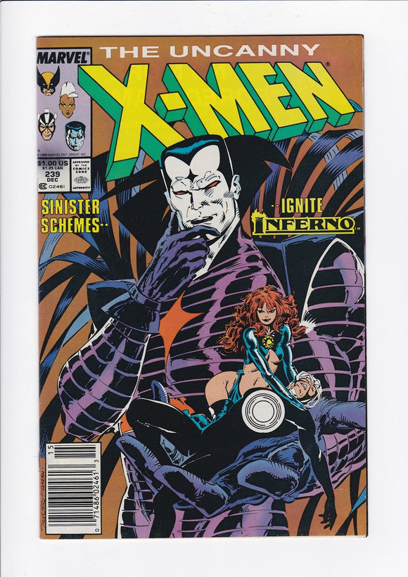 Uncanny X-Men Vol. 1  # 239  Newsstand