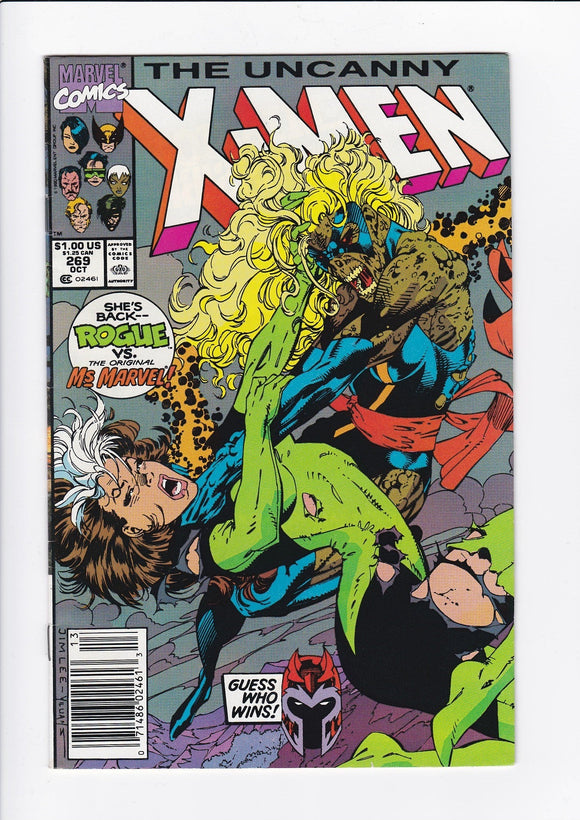 Uncanny X-Men Vol. 1  # 269  Newsstand