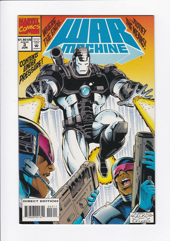 War Machine Vol. 1  # 3