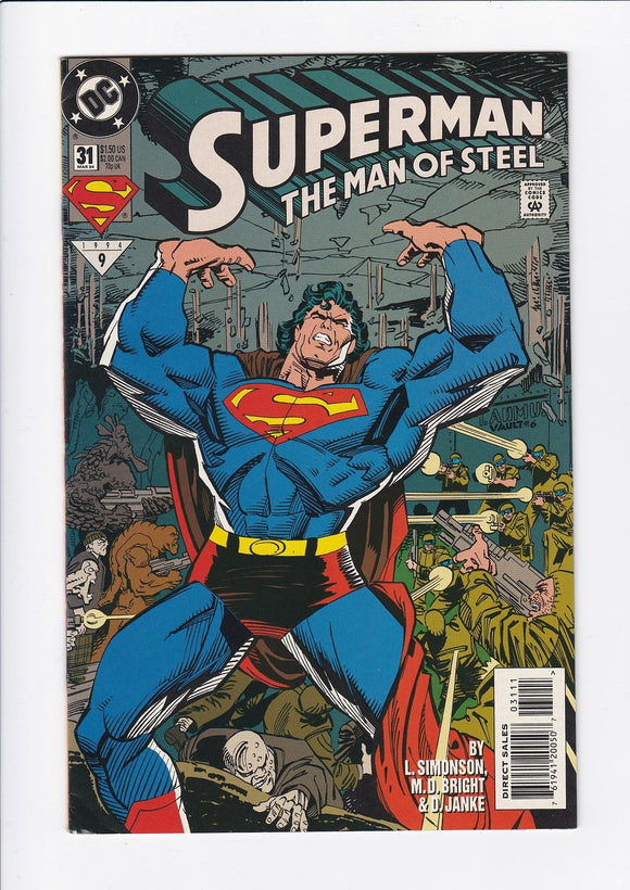 Superman: The Man of Steel  # 31