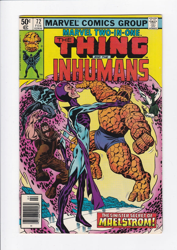 Marvel Two-In-One Vol. 1  # 72