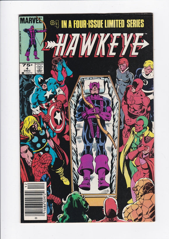 Hawkeye Vol. 1  # 4  Canadian