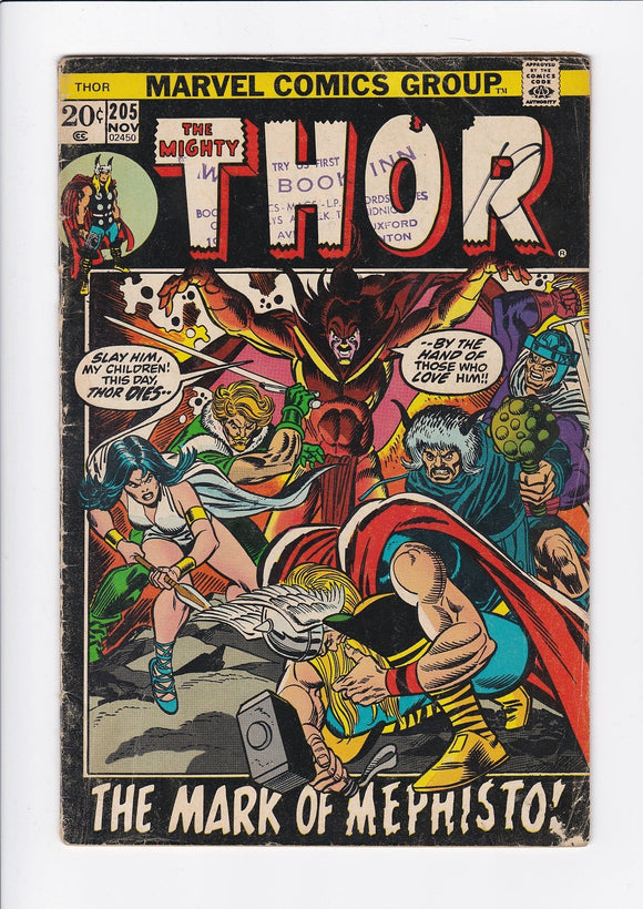 Thor Vol. 1  # 205
