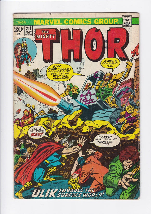 Thor Vol. 1  # 211