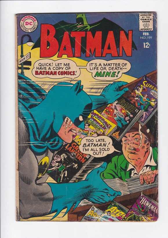 Batman Vol. 1  # 199