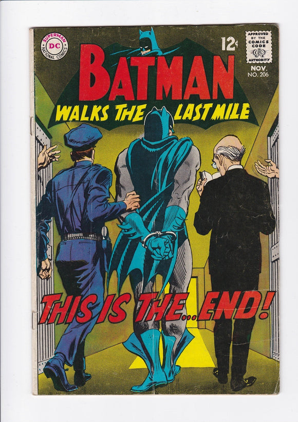 Batman Vol. 1  # 206