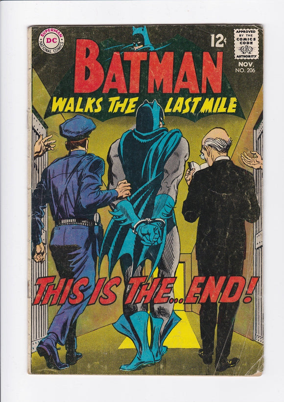 Batman Vol. 1  # 206