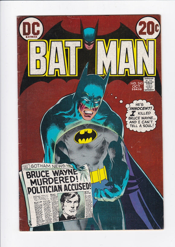 Batman Vol. 1  # 245