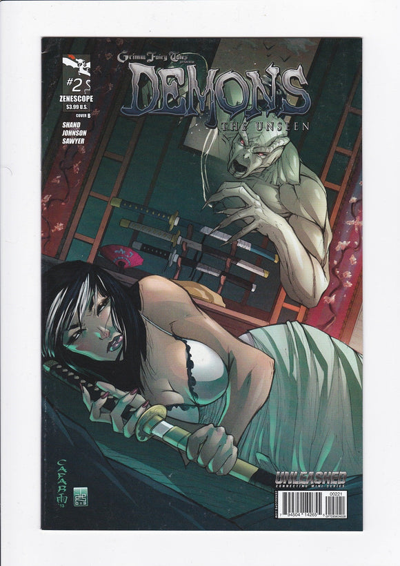 Grimm Fairy Tales Presents: Demons - The Unseen  # 3 B