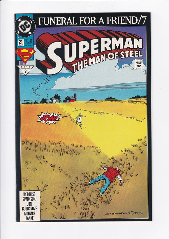 Superman: The Man of Steel  # 21