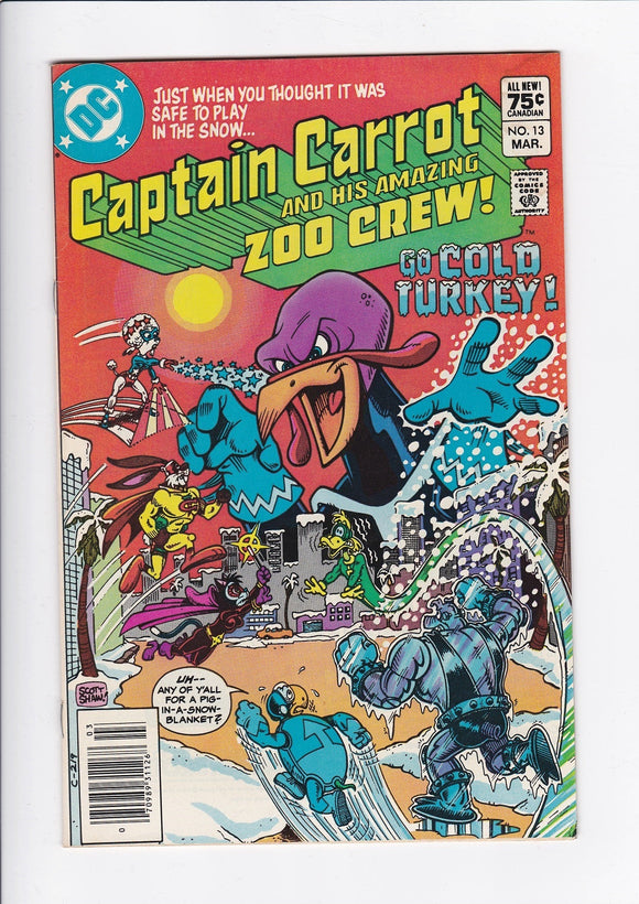 Captain Carrot and his Amazing Zoo Crew  # 13  Canadian