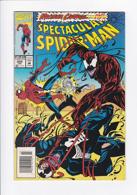 Spectacular Spider-Man Vol. 1  # 202  Newsstand