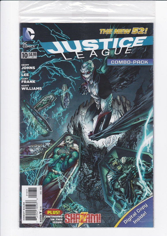 Justice League Vol. 2  # 10  Combo Pack Variant