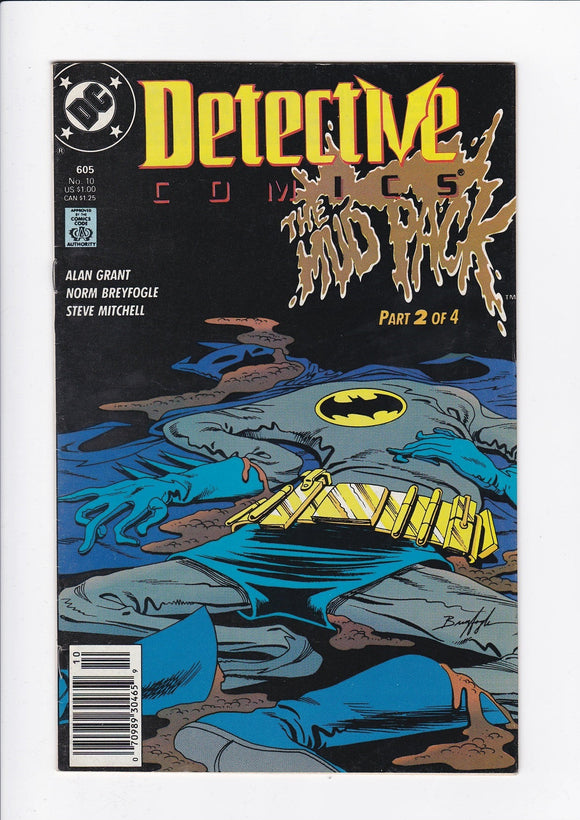 Detective Comics Vol. 1  # 605  Newsstand
