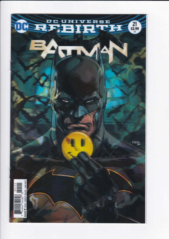 Batman Vol. 3  # 21  Lenticular