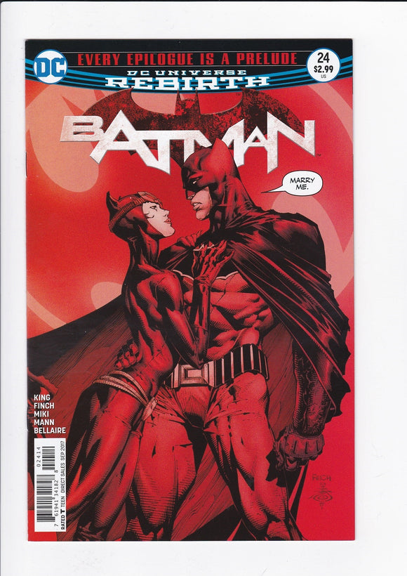 Batman Vol. 3  # 24  4th Print Variant