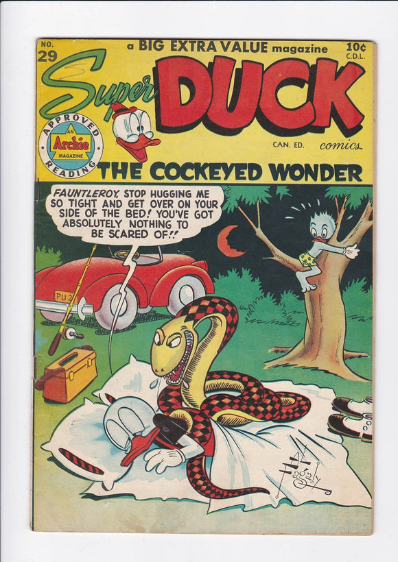 Super Duck Comics  # 29  (1949)  Canadian Edition