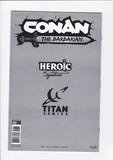 Conan The Barbarian Vol. 5  # 2  FOC Quah B&W Ink Virgin