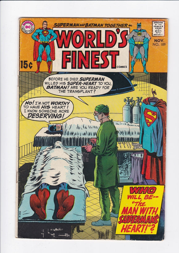 World's Finest Comics  # 189