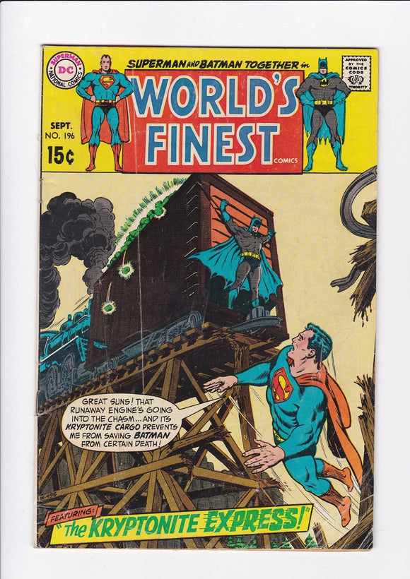 World's Finest Comics  # 196