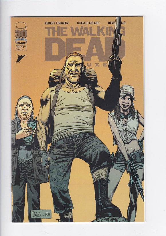 Walking Dead Deluxe  # 53  Adlard Variant