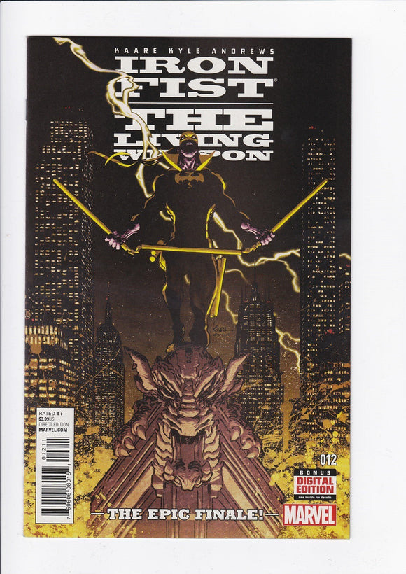 Iron Fist: The Living Weapon  # 12