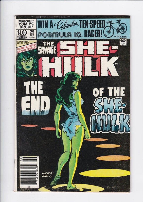 Savage She-Hulk  # 25  Newsstand